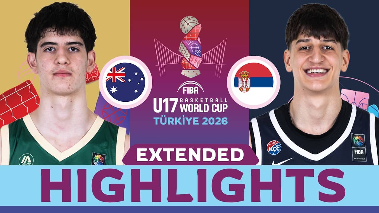 Australia 🇦🇺 deliver commanding win over Serbia 🇷🇸 in opener | HIGHLIGHTS | #FIBAU17 World Cup