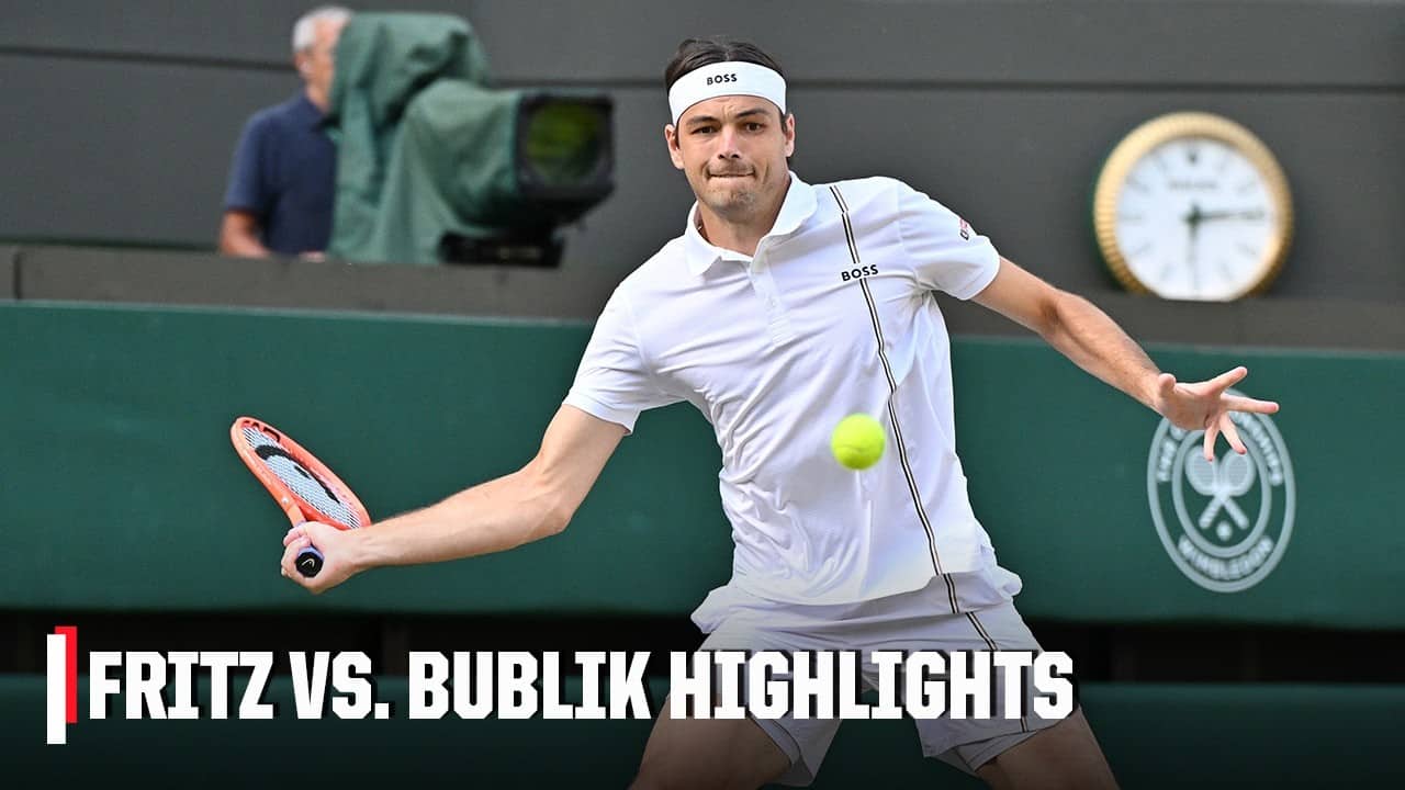 Taylor Fritz vs. Alexander Bublik | Full Highlights | 2026 Wimbledon