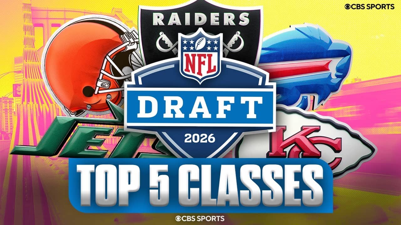 Ranking the Top 5 classes from 2026 NFL Draft ✅
