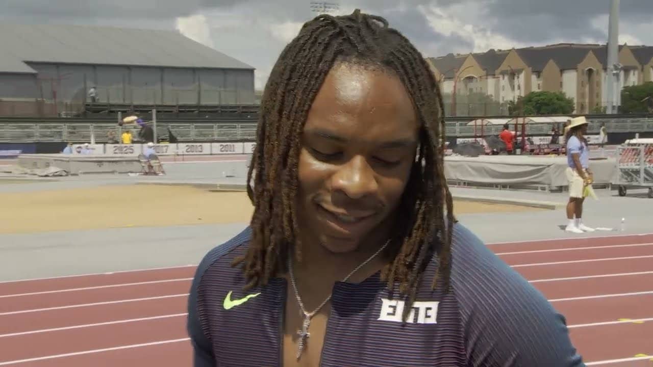 Dillon Mitchell Wins HS Boys 100m Showdown in 10.16 Over APXP Teammate | 2026 Lone Star Grand Prix