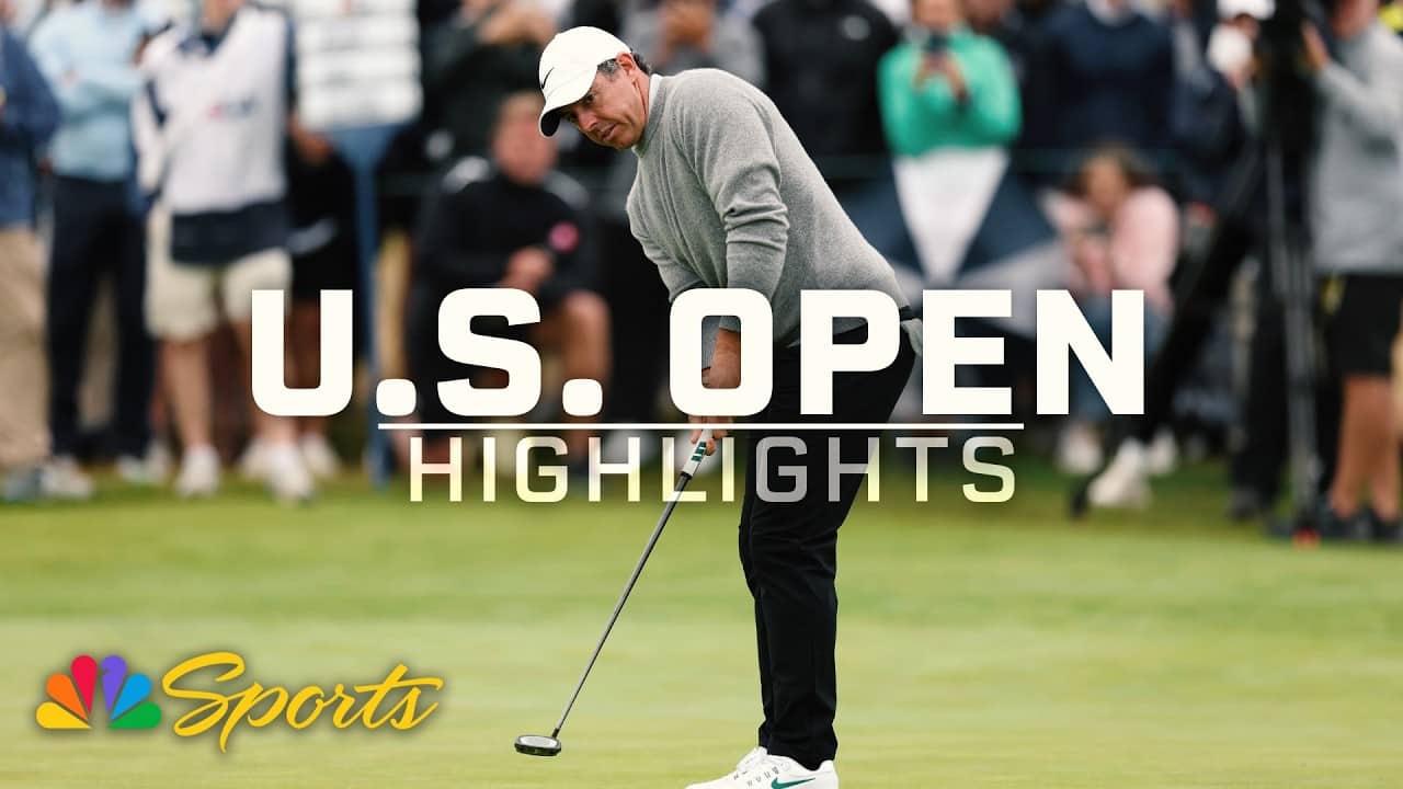 Rory McIlroy's top shots from Round 1 of the 126th U.S. Open | Golf on NBC Sports