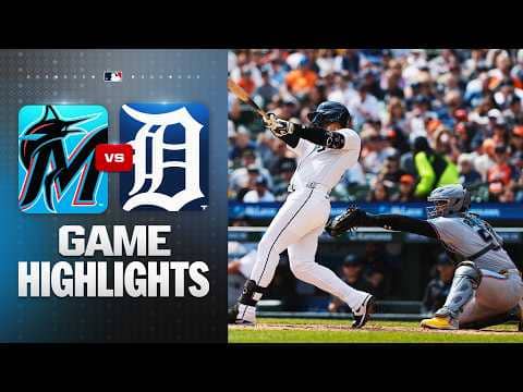 Marlins vs. Tigers Game Highlights (4/12/26) | MLB Highlights