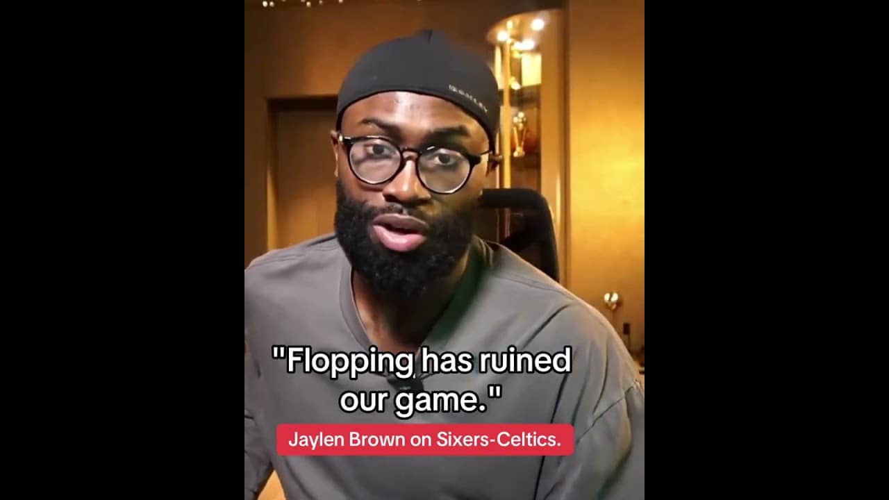 Jaylen Brown on Joel Embiid and the Celtics' Game 7 loss to the Sixers. (via fchwpo/Twitch)