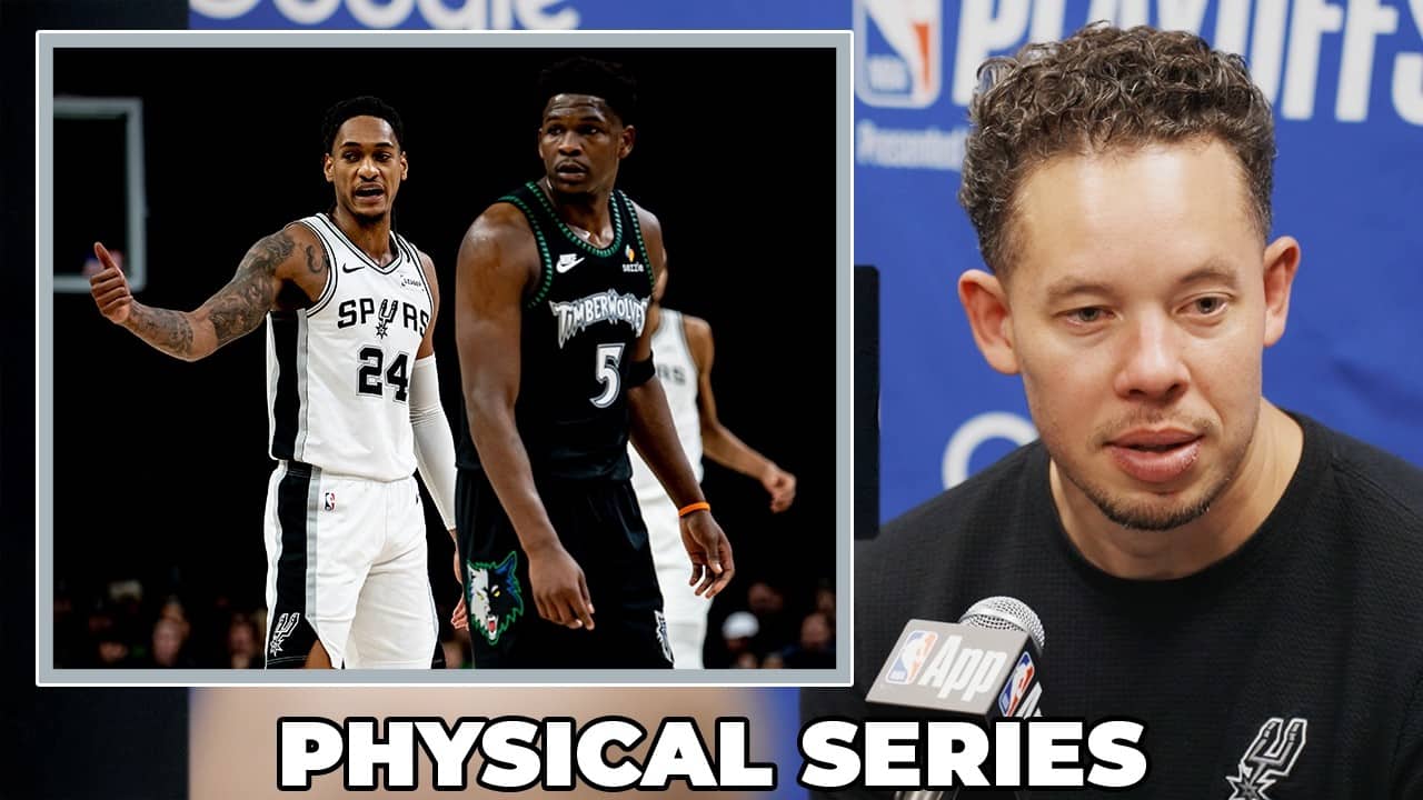 Mitch Johnson on Physicality of Spurs-Timberwolves Series After Game 4