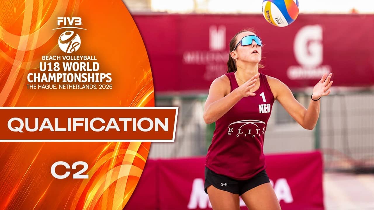 Qualification - Court 2 | Beach U18 World Championships 2026 | The Hague | 08.07.2026