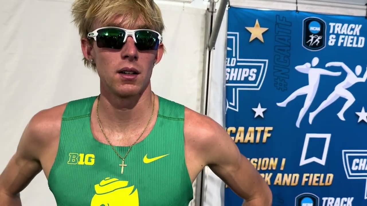 Simeon Birnbaum says making NCAAs in 5k was one of the proudest moments of his life