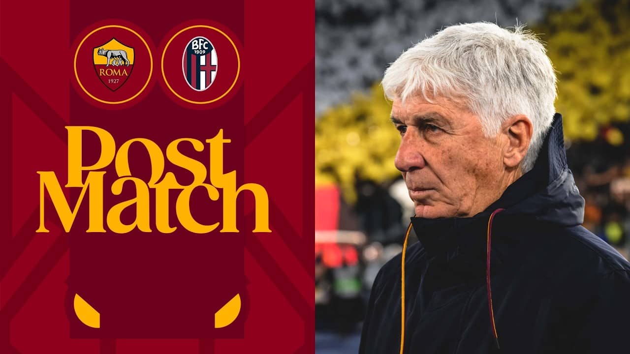 GIAN PIERO GASPERINI | INTERVISTA POST ROMA-BOLOGNA