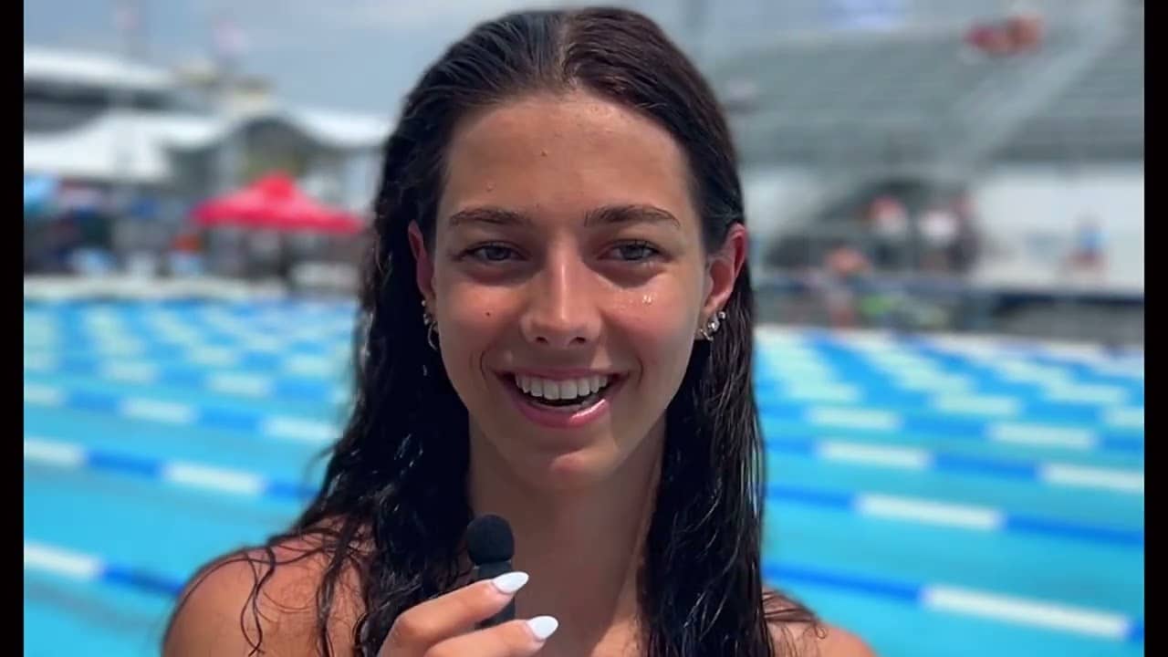 UVA's Bryn Greenwaldt Swims First Sub-25 50 Free of Career in First LCM Swim Since Olympic Trials