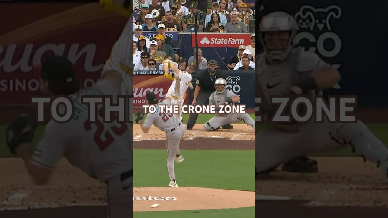 INTO THE CRONE ZONE #mlb #padres #baseball #sports #homerun #highlights #sandiegopadres