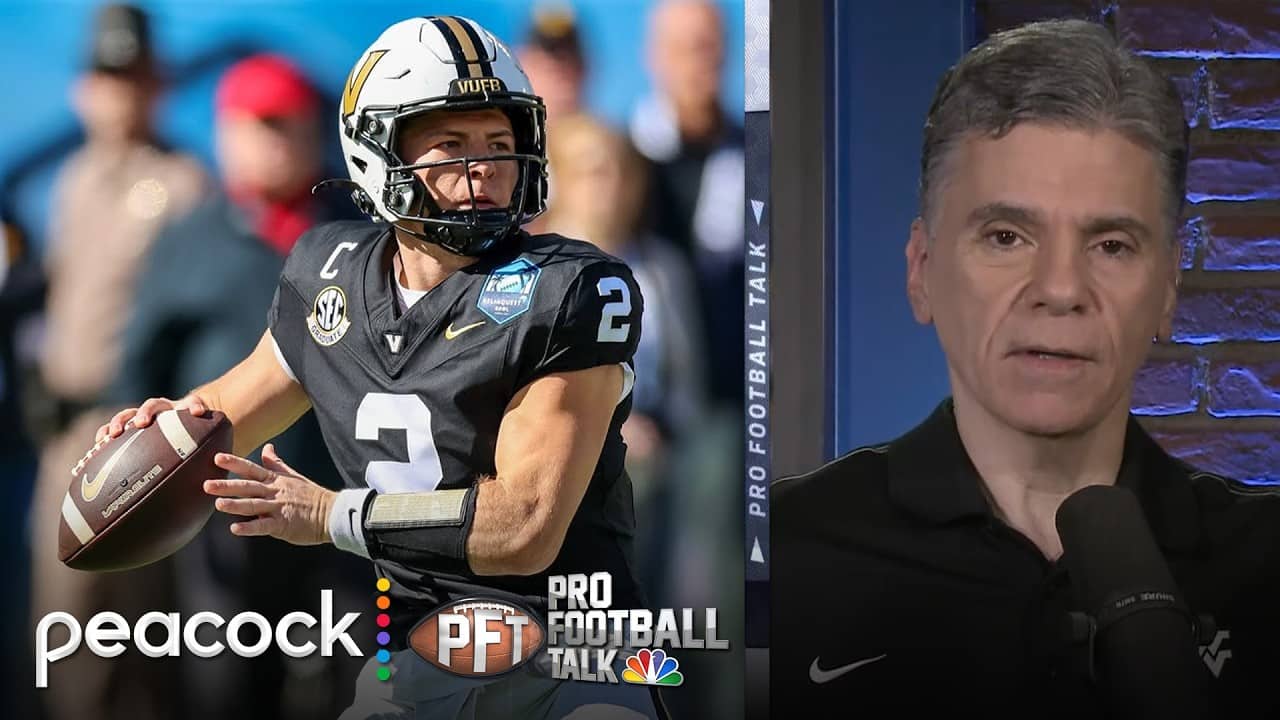 Why wasn’t Diego Pavia selected in the 2026 NFL Draft? | Pro Football Talk | NFL on NBC