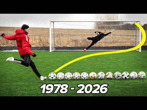 I tested and rated EVERY World Cup ball from 1978-2026