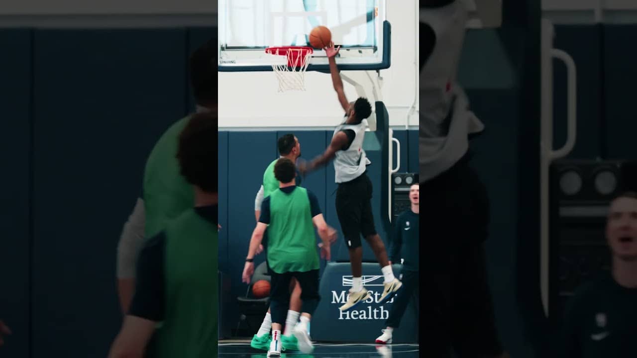 AJ Dybantsa Mic'd Up during Mini Camp  #nba #washingtonwizards #basketball