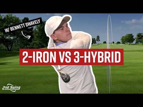 IRON or HYBRID?? Head-To-Head Test w/ Pro Golfer
