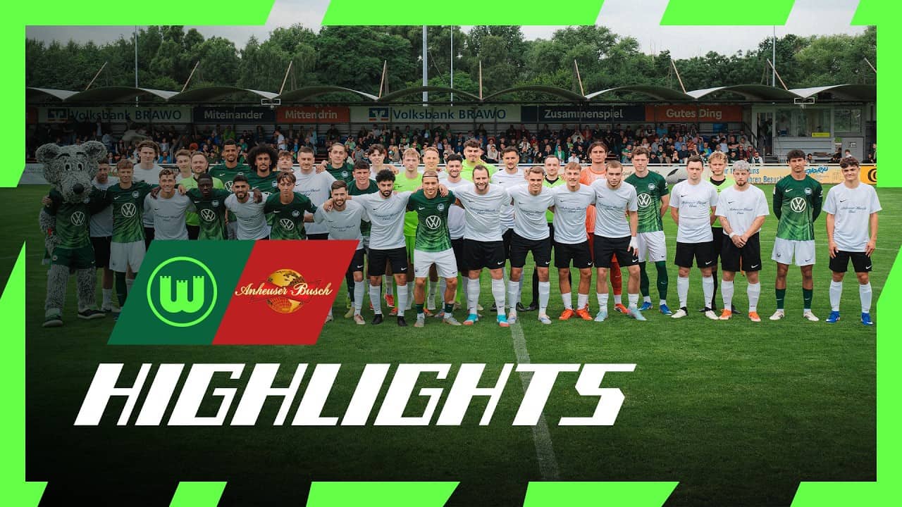 Elf Tore im ersten Testspiel | Highlights | VfL Wolfsburg vs. ABB-Auswahl | AZ/WAZ-Testspiel