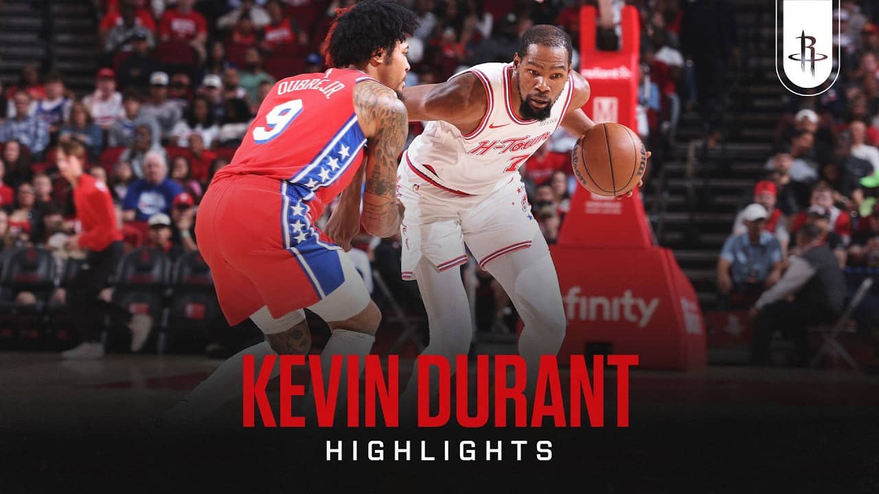 Kevin Durant (29 points) Highlights vs. Philadelphia 76ers