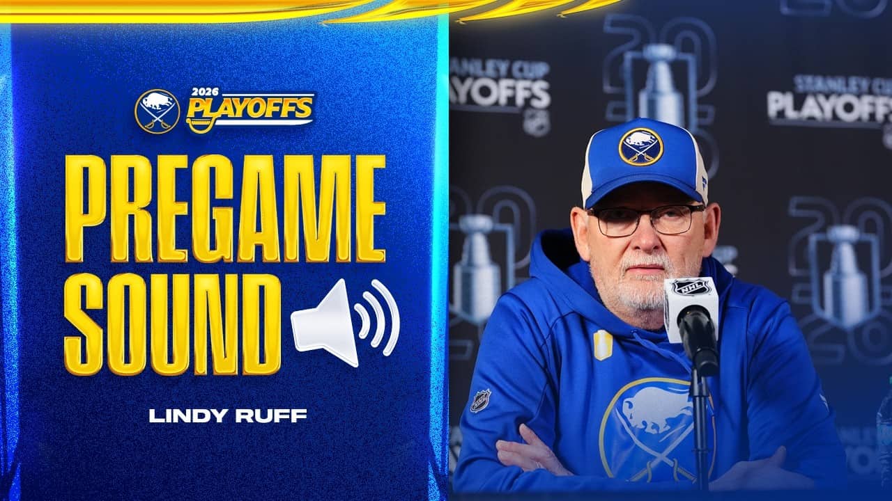 "It Takes A Full Team" | Lindy Ruff Ahead Of Game 2 vs Montreal Canadiens | Buffalo Sabres