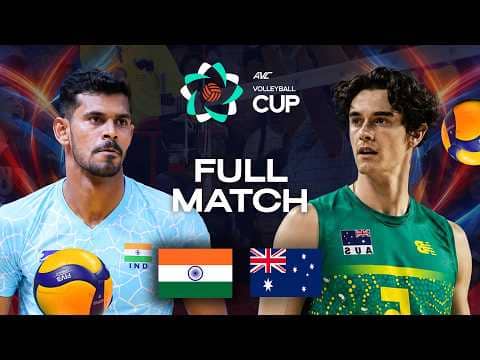 India vs. Australia - Pool Play | AVC Men's Cup 2026