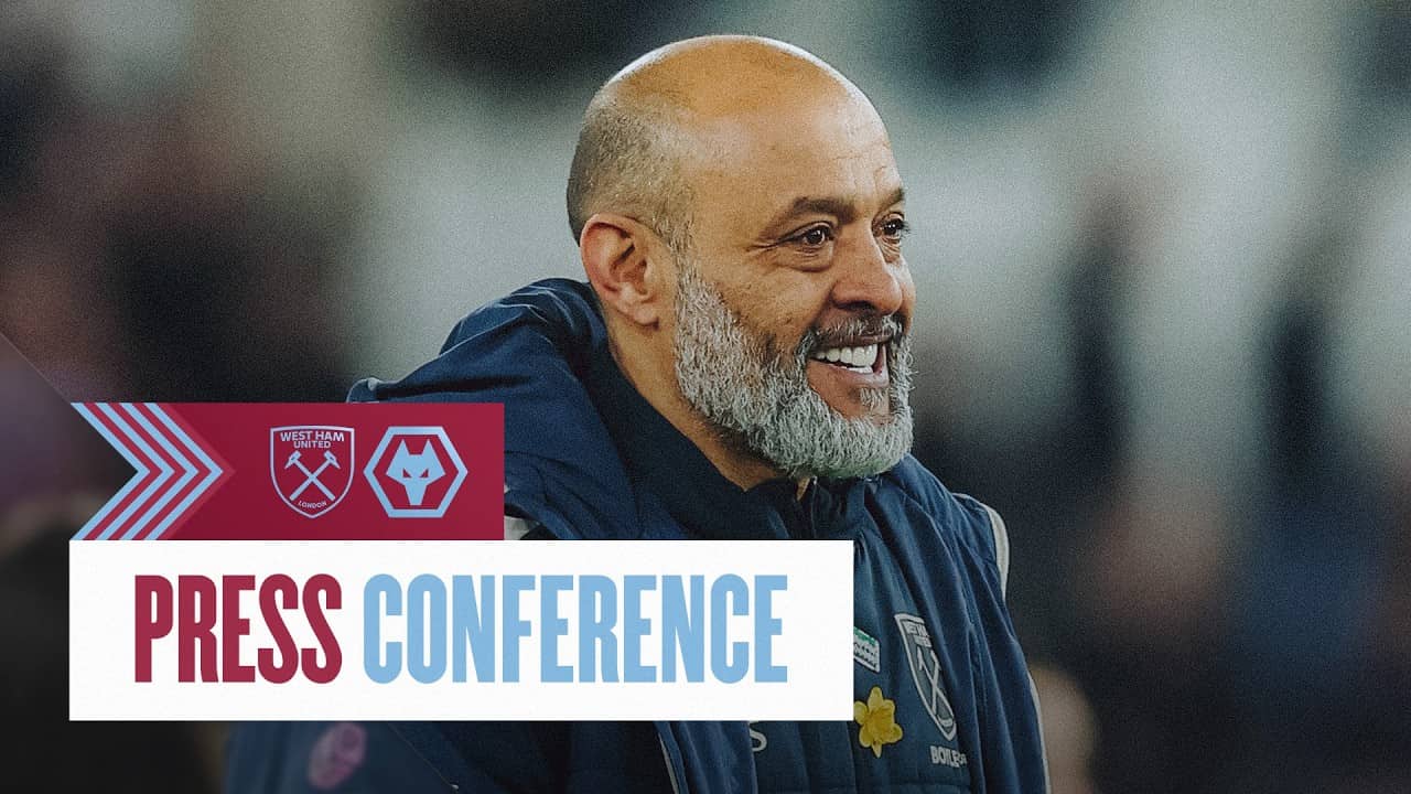 LIVE: Nuno Espírito Santo's Press Conference | West Ham v Wolves