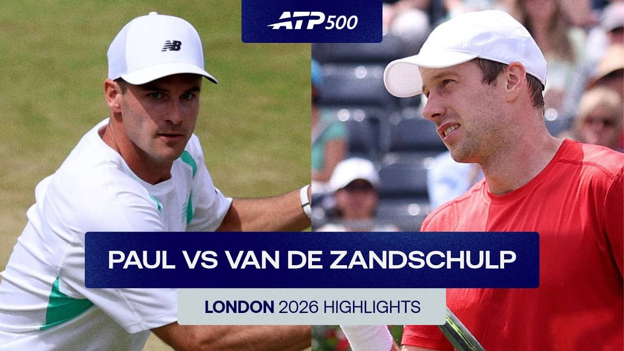 Tommy Paul vs. Botic van de Zandschulp Highlights | London 2026 R2