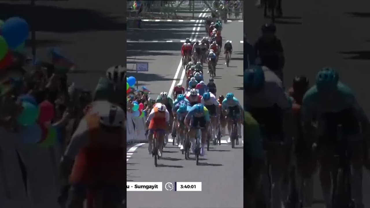 Li Ning Star get the better of XDS Astana to take the first stage of the Baku-Khankendi race 🫡