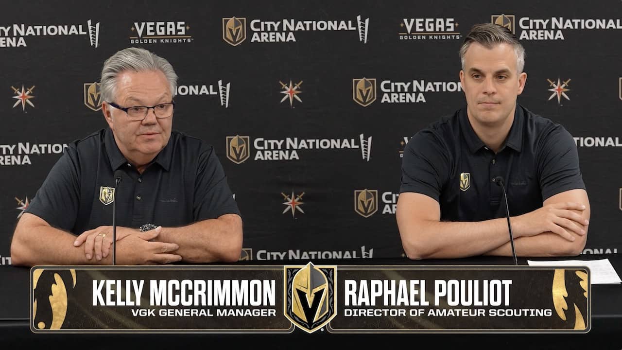 2026 NHL Draft | Kelly McCrimmon & Raphael Pouliot