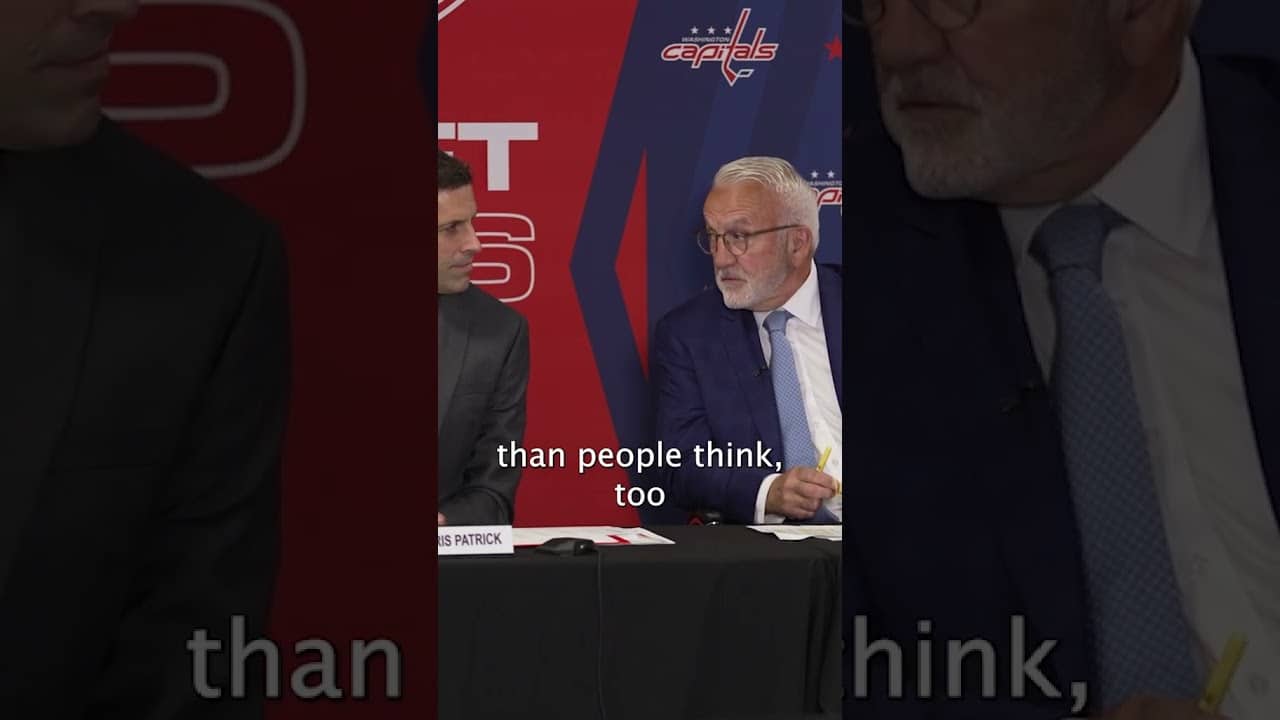 Feeling Finn-tastic at Capitals Draft HQ #ALLCAPS