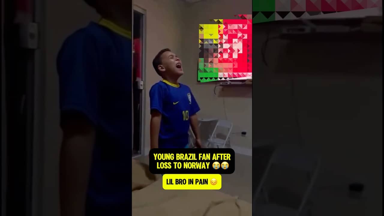 He’ll never forget this match 😭🇧🇷