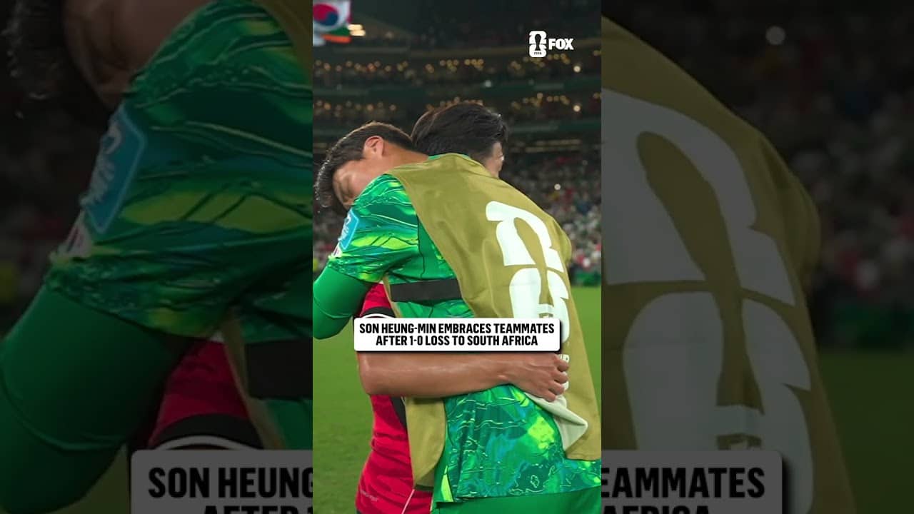Sonny left speechless after South Korea's 1-0 loss to South Africa