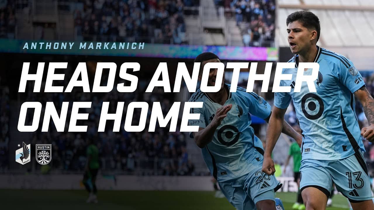 MNUFC GOAL: Markanich Levels it Versus Austin FC