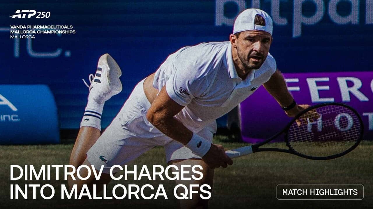 Grigor Dimitrov vs Abdullah Shelbayh Highlights | Mallorca 2026 Round 2
