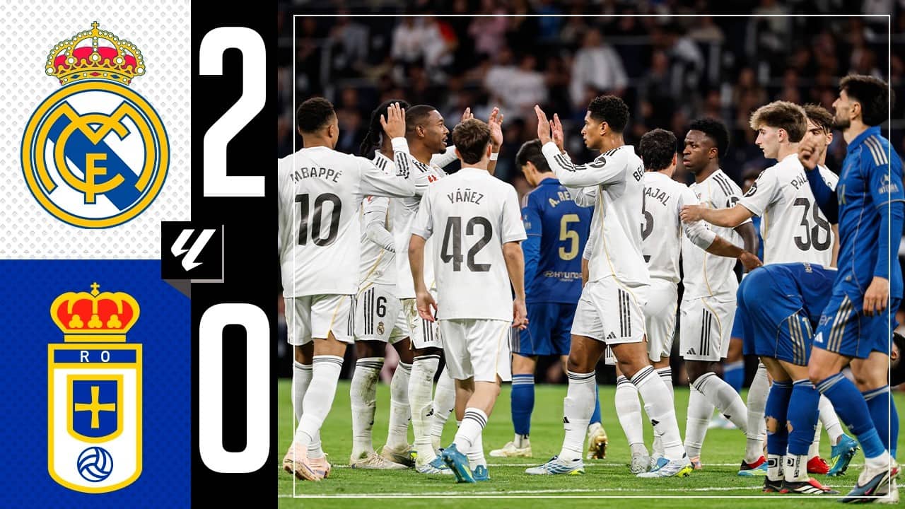HIGHLIGHTS | Real Madrid 2-0 Real Oviedo | LaLiga