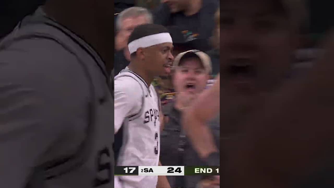 KJ SAID NO 😤🚫 #spurs #nba #keldonjohnson