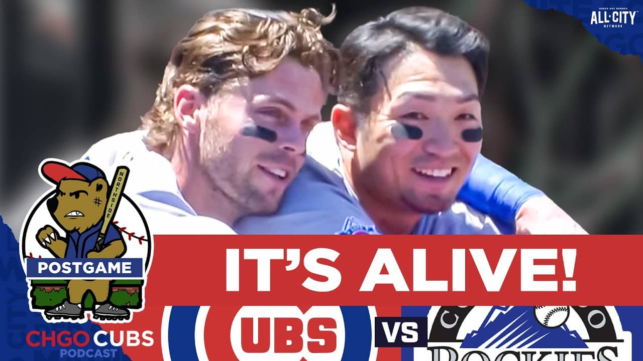 CUBS POSTGAME: Seiya Suzuki, Alex Bregman WAKE UP! Cubs AVOID getting swept! | CHGO Cubs Podcast