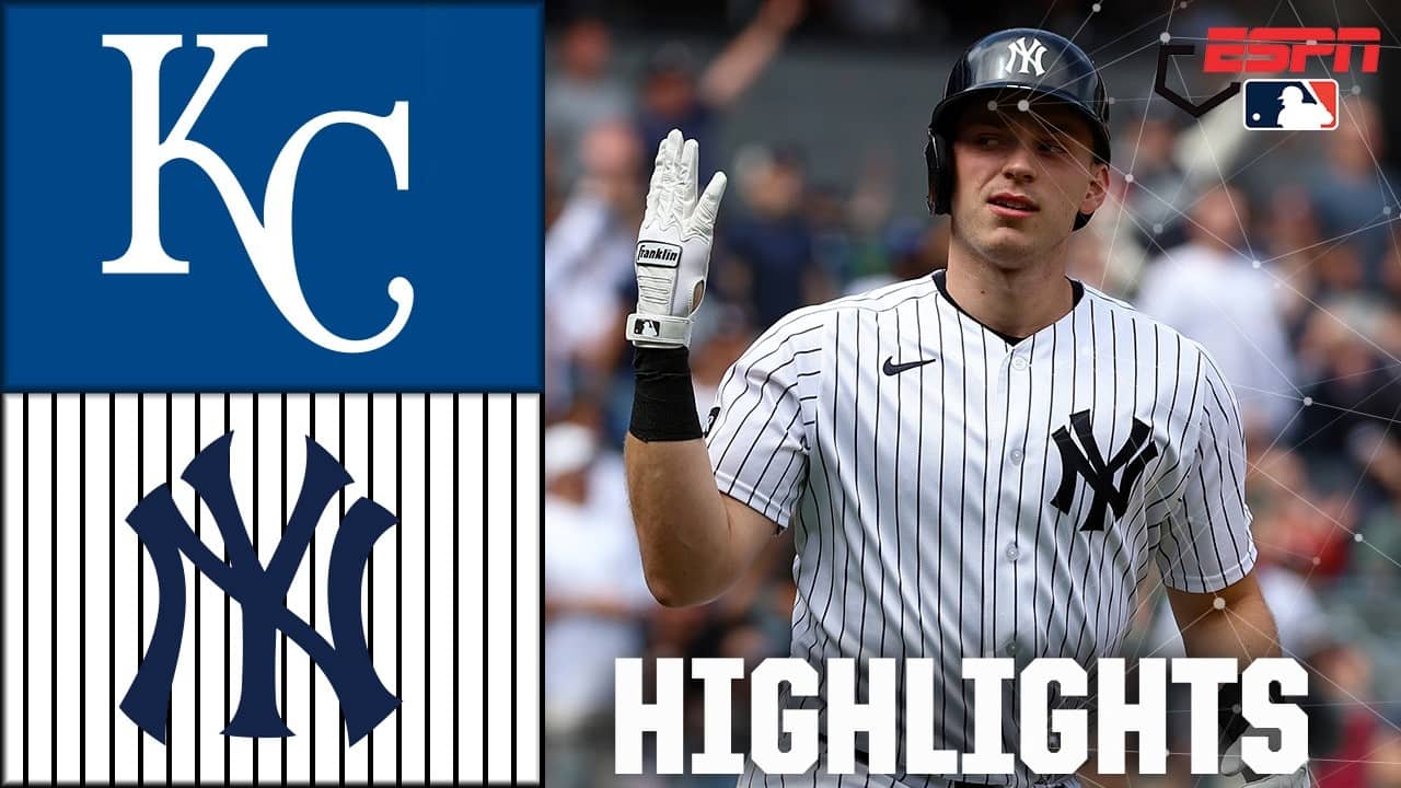 5 HOME RUNS 💫 Kansas City Royals vs. New York Yankees | Full Game Highlights | ESPN MLB