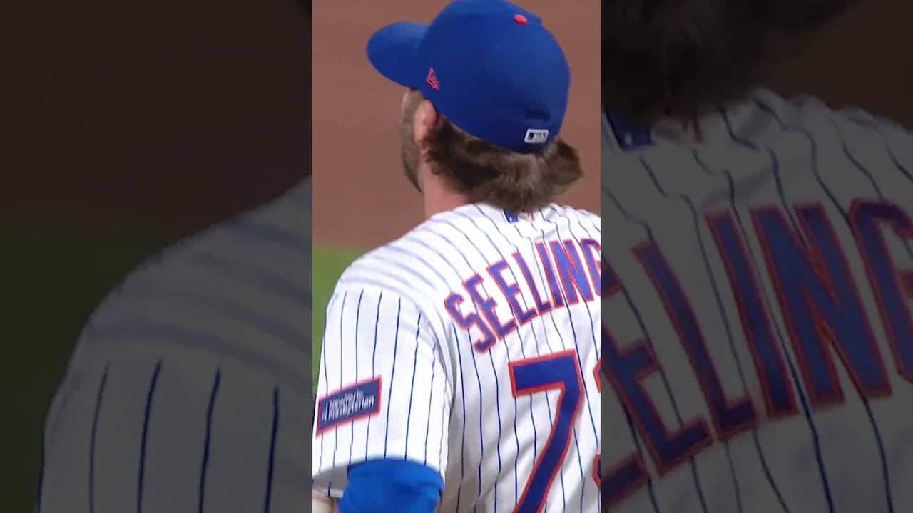 Matt Seelinger with his first career strikeout in his MLB debut! 👏