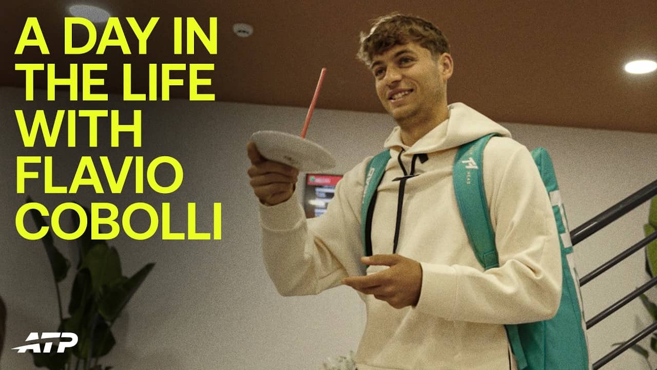 A (birth)day in the life with Flavio Cobolli 🍕