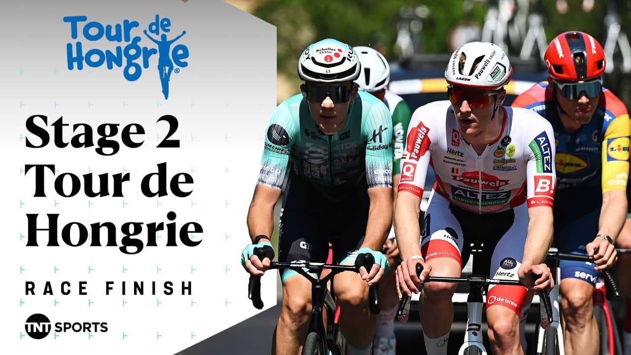 HE'S UNSTOPPABLE! 👏 | 2026 Men's Tour of Hungary Stage 2 Final KM's | TNT Sports Cycling