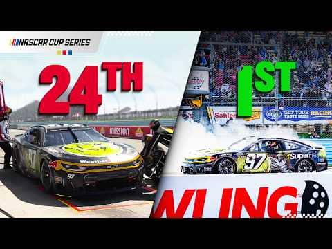 SVG's INCREDIBLE 24th to 1st Charge at Watkins Glen | NASCAR