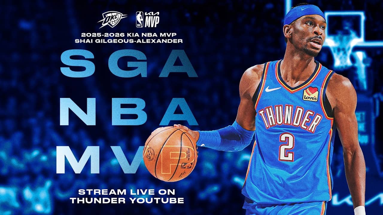 MVP Press Conference | Shai Gilgeous-Alexander Wins 2025-26 Kia NBA MVP | OKC Thunder