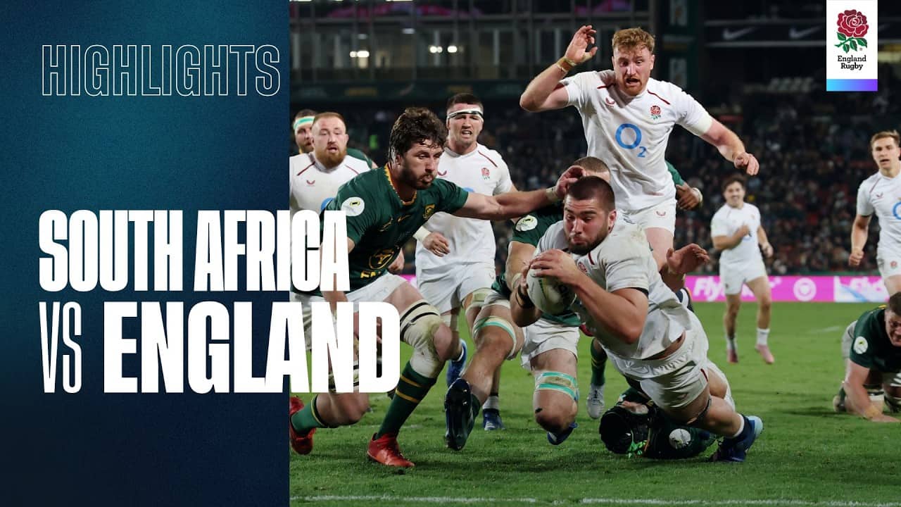 England v South Africa highlights | 2026 Nations Championship