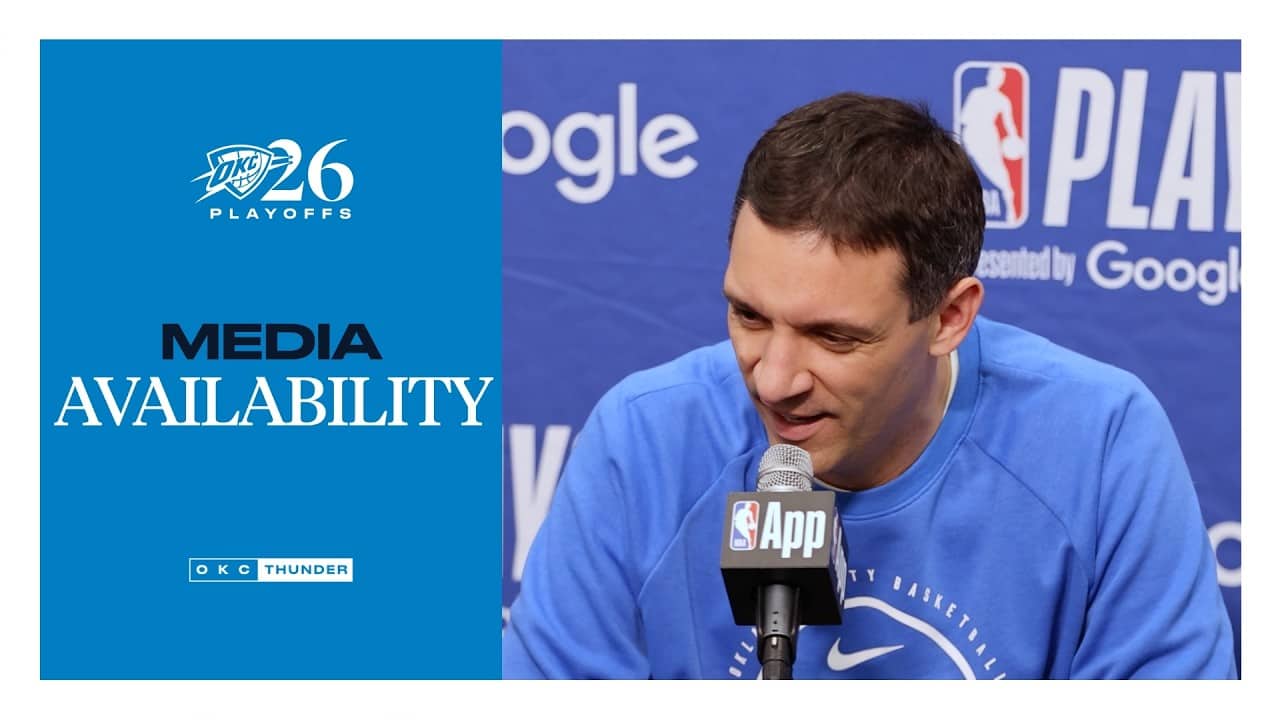 Coach Daigneault on Game 4 | Playoffs | Round 1 Game 4 | Postgame Media | April 27, 2026