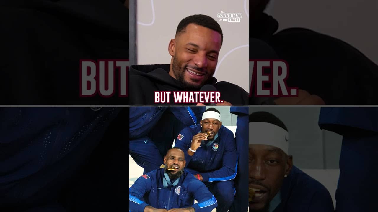 "Y'all are active Hall of Famers" -- Bam Adebayo on realizing how good LeBron, Steph & KD were #nba