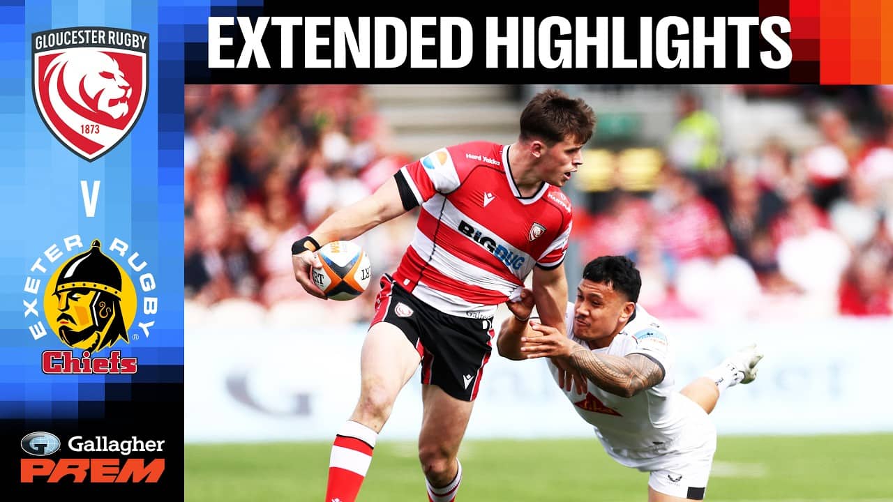 Gloucester Rugby v Exeter Chiefs | EXTENDED HIGHLIGHTS | Gallagher PREM 25/26 | Round 14