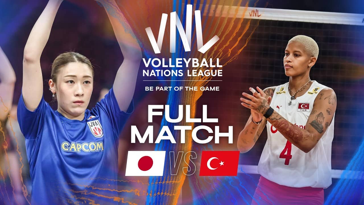 Japan 🇯🇵 vs. Türkiye 🇹🇷 - Quarter Final | VNL 2025 - Full Match