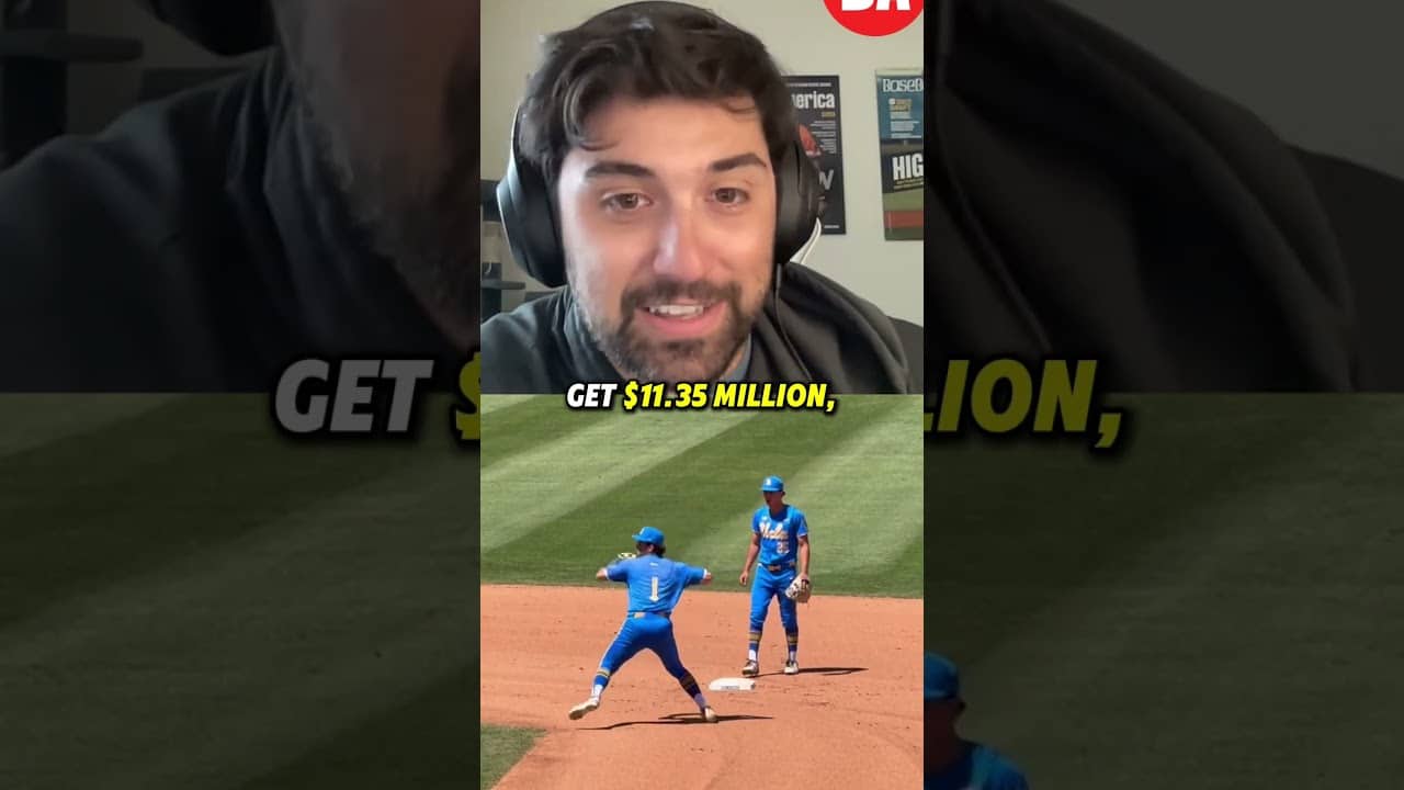 Roch Cholowsky could ink a RECORD-SETTING signing bonus 👀 #baseball #mlb #mlbdraft #ucla