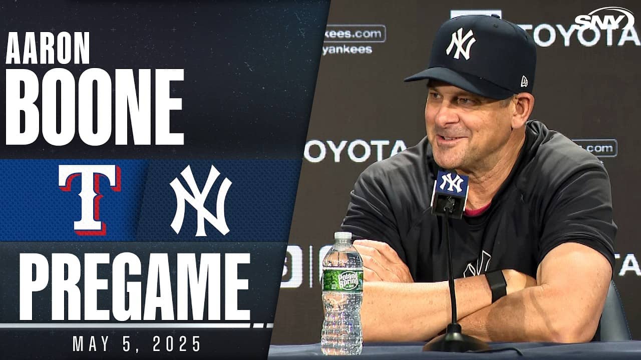 Aaron Boone on Yankees top five prospect Elmer Rodriguez making second big league start