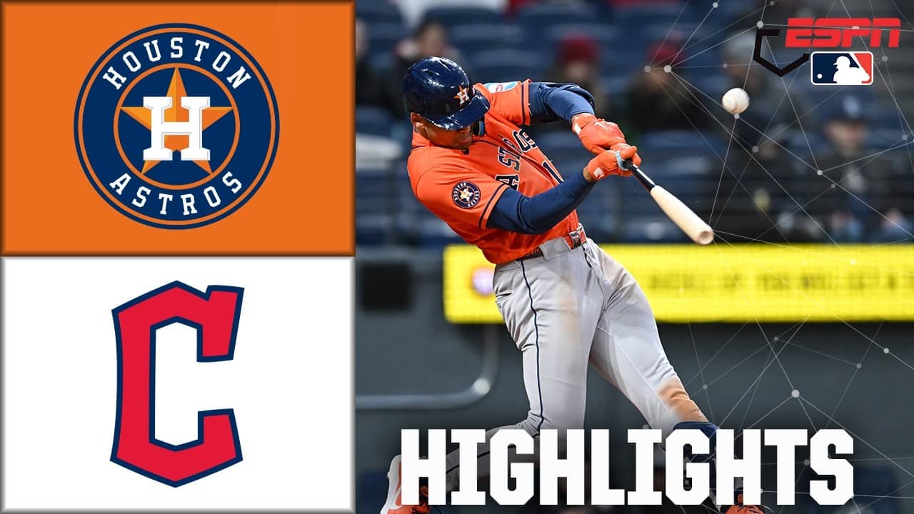 Houston Astros vs. Cleveland Guardians | Full Game Highlights | ESPN MLB