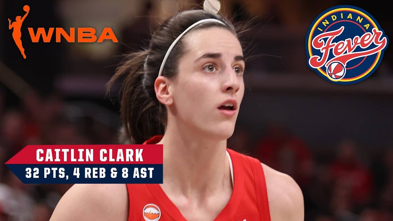 Caitlin Clark GOES OFF for 32 PTS in Mystics vs. Fever OT nail-biter 😮 | WNBA on ESPN