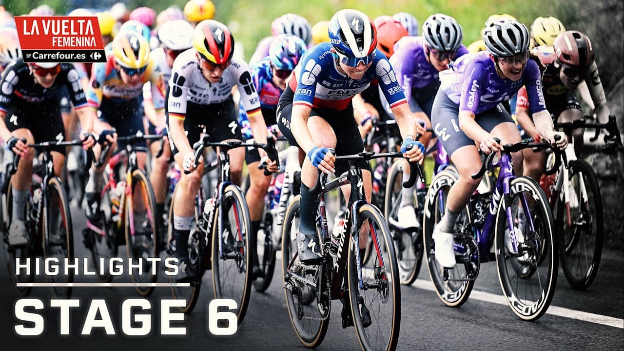 La Vuelta Femenina 2026, Stage 6 | EXTENDED HIGHLIGHTS | Cycling on NBC Sports