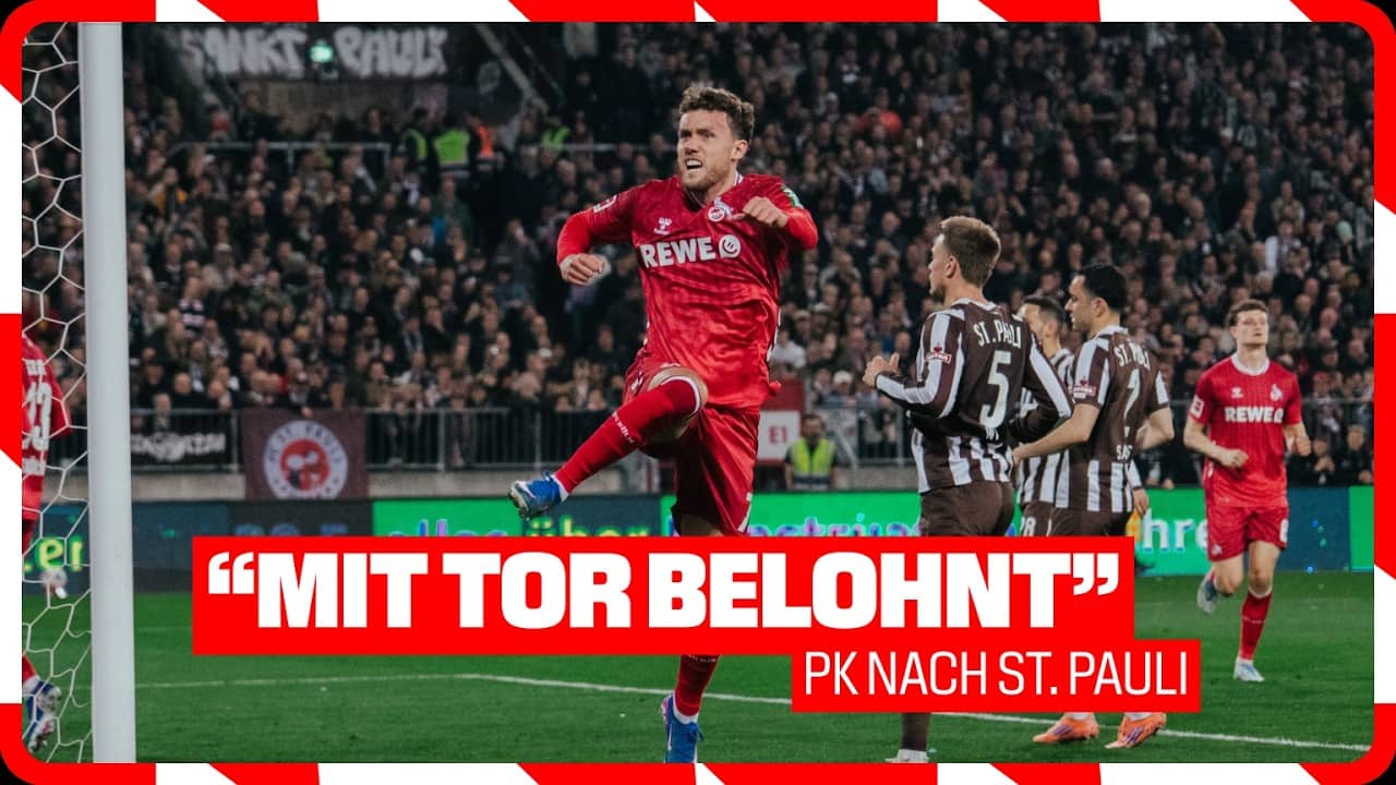 „Kompliment an meine Mannschaft“ - Pressekonferenz nach FC St. Pauli | FC St. Pauli - 1. FC Köln 1:1